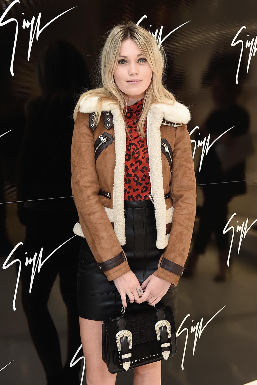 Kara Rose Marshall attends the Giuseppe Zanotti London flagship store ...