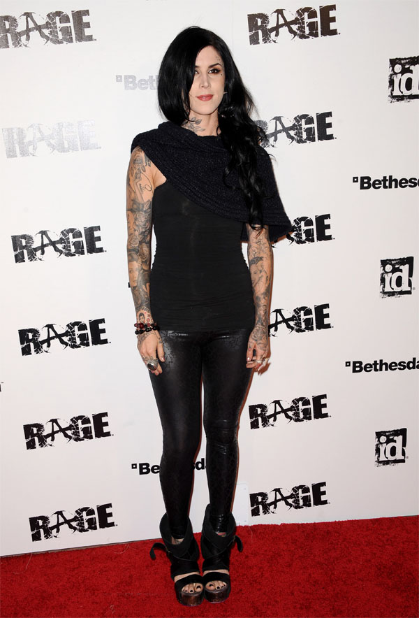 Kat Von D at Rage Official Launch Party in Los Angeles