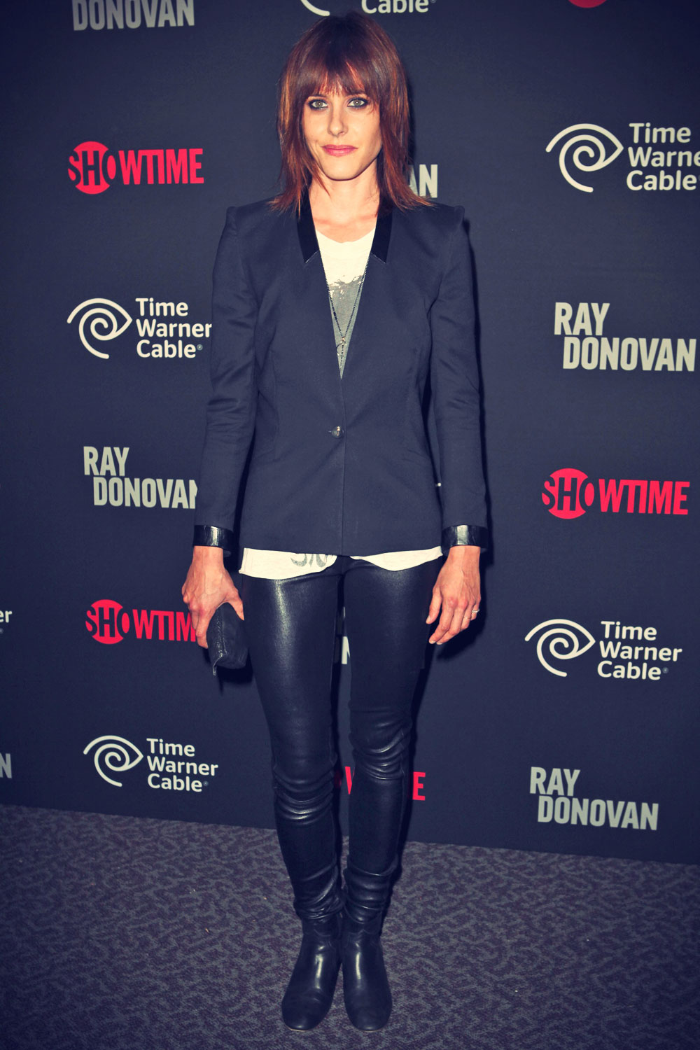 Katherine Moennig attends Premiere Screening of Ray Donovan