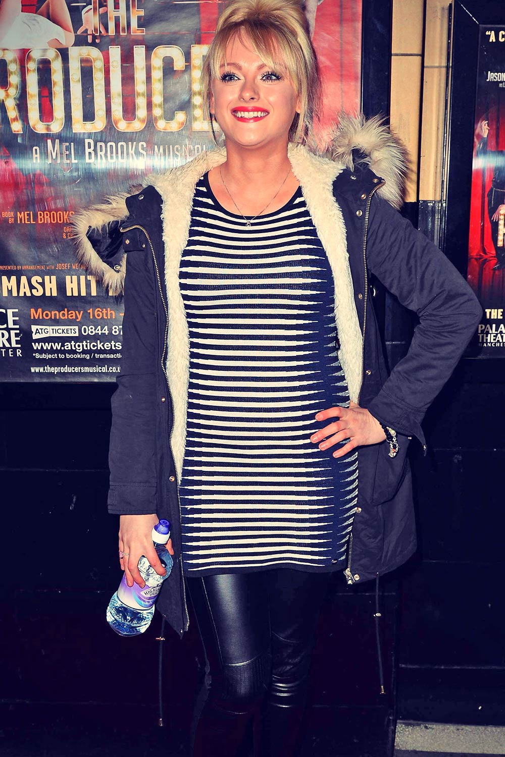 Katie McGlynn at The Producers Press night