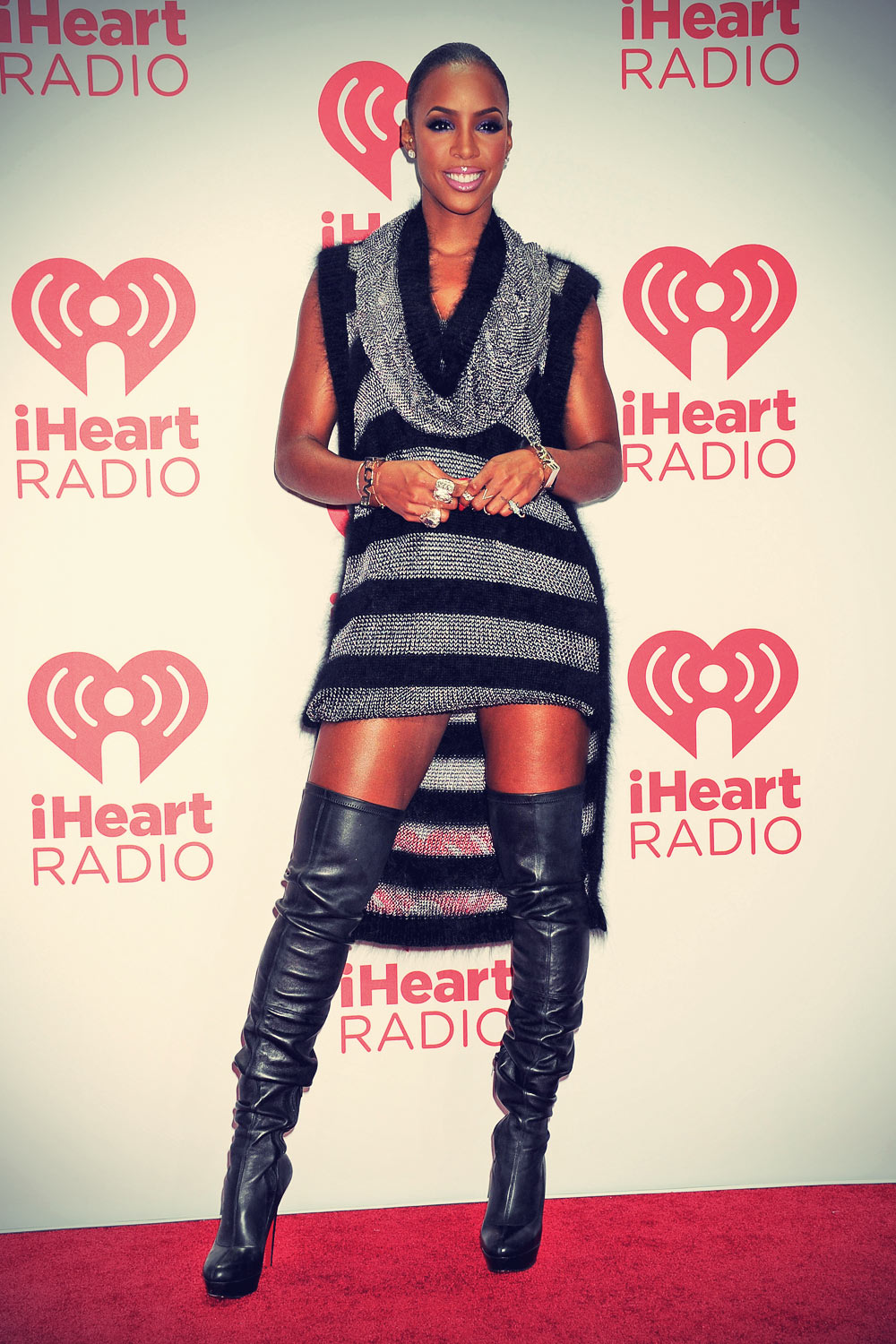 Kelly Rowland attends 2013 iHeart Radio Music Festival