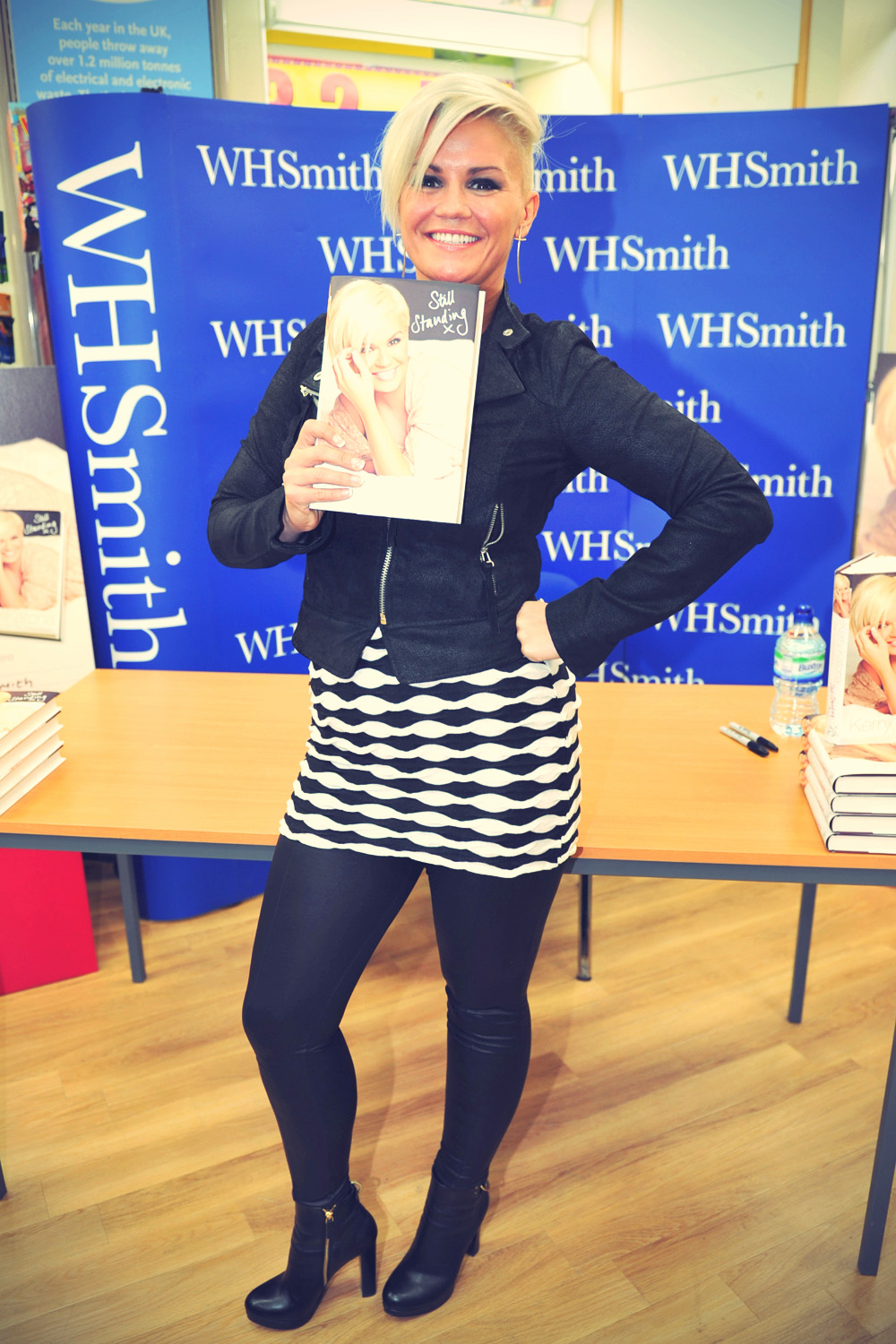 Kerry Katona Book signing WH Smith