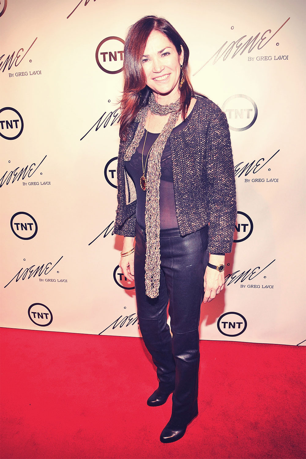 Kim Delaney at The House Of Irene A/W 2013 Fashion Show