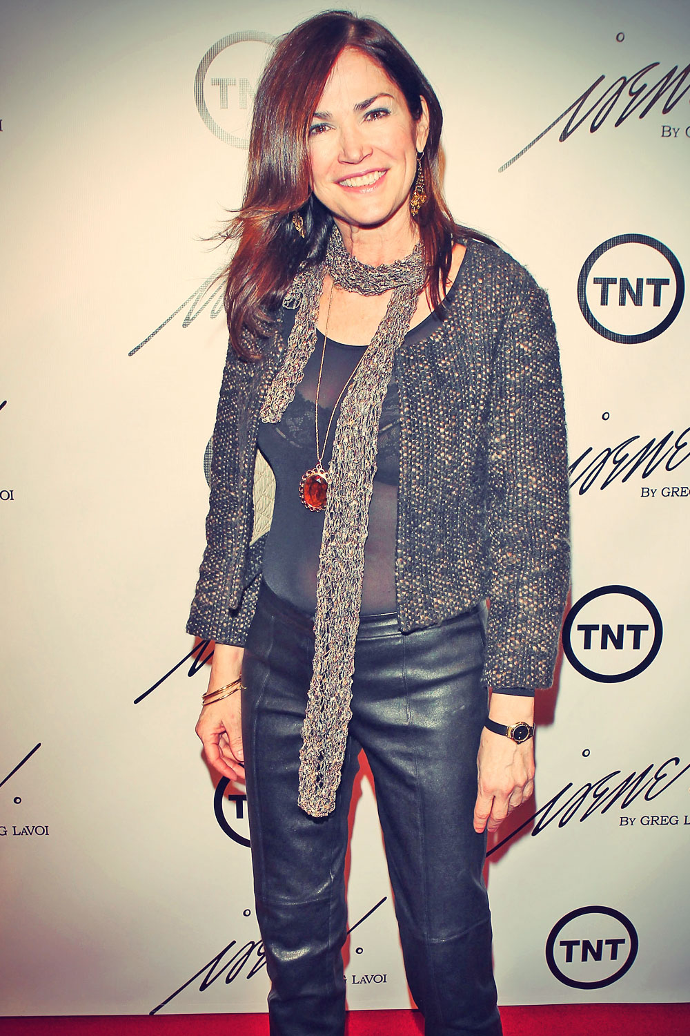 Kim Delaney attends The House Of Irene AW 2013 Fashion Show