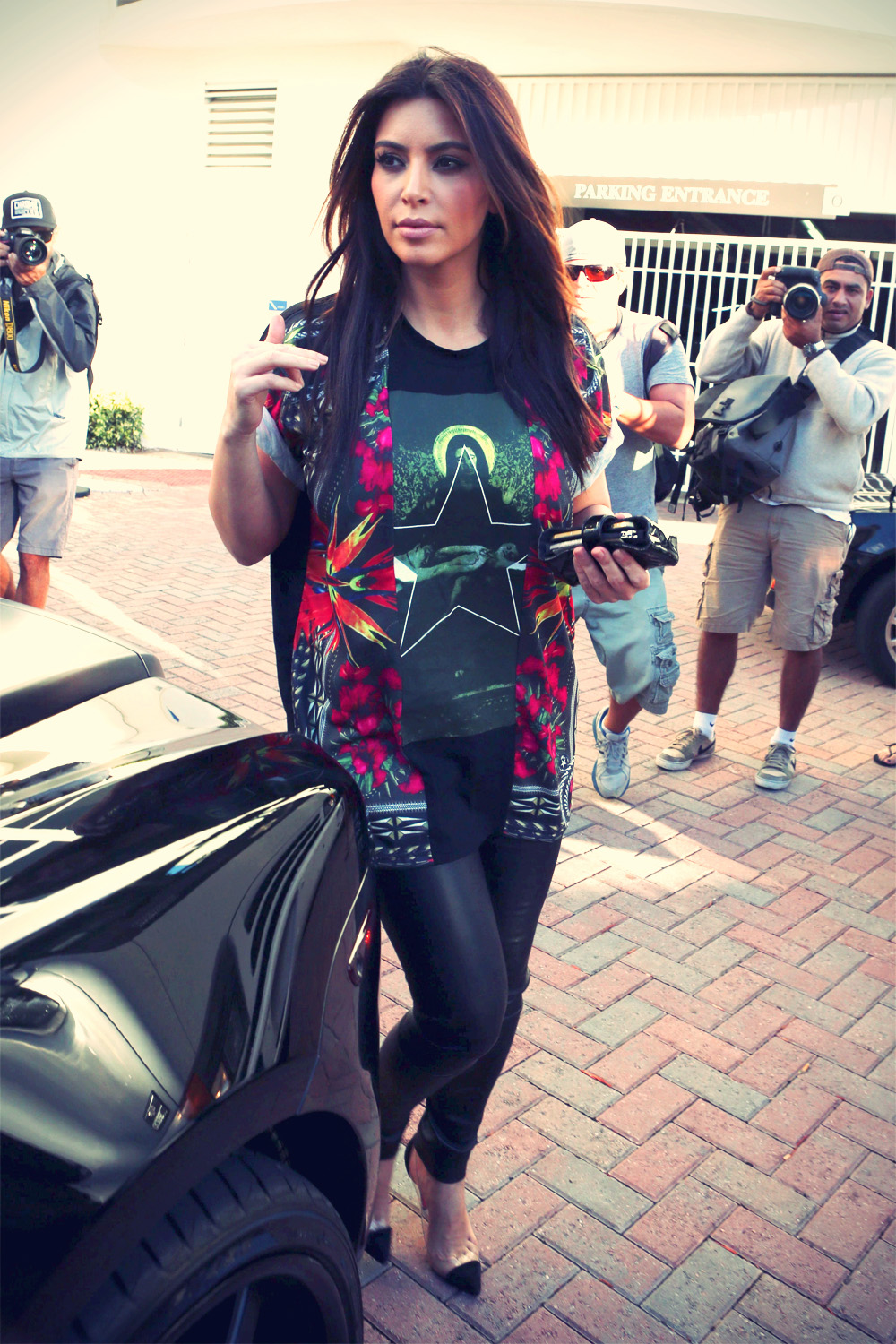 Kim Kardashian out and about in Miami