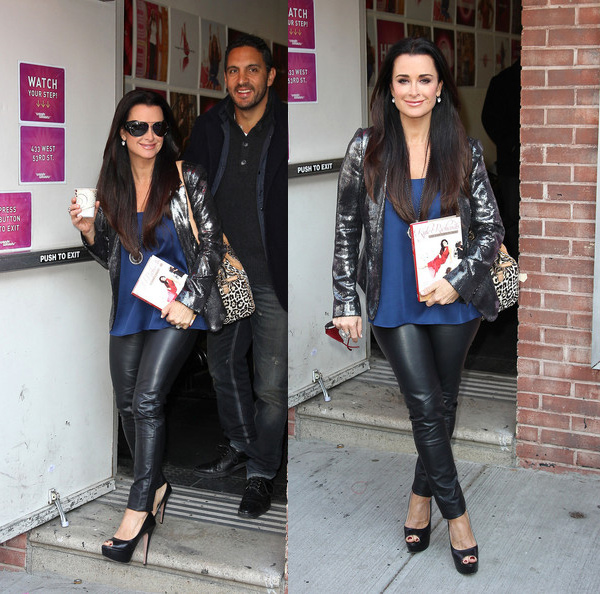 Kyle Richards leaves The Wendy Williams Show after promoting her new book
