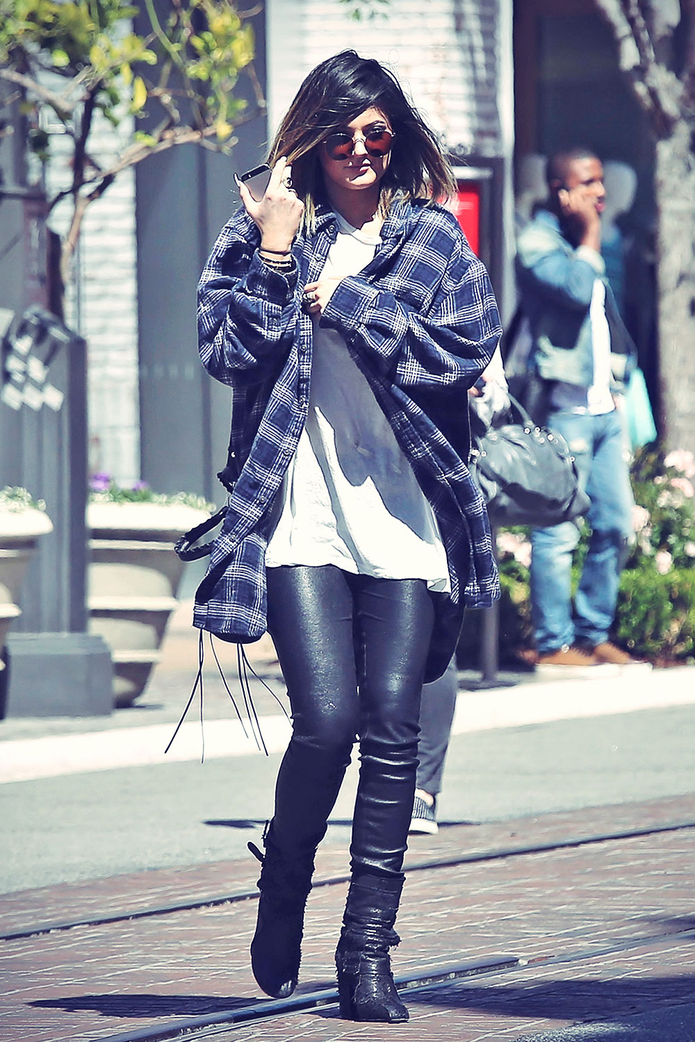 Kylie Jenner shopping at The Grove