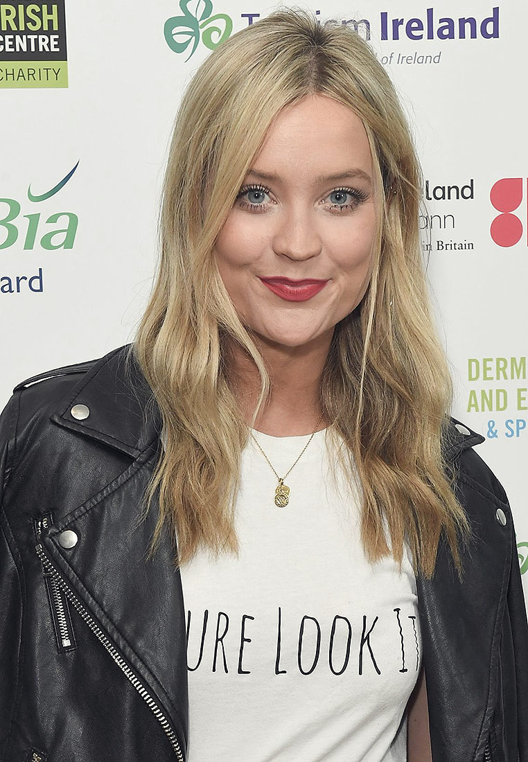 Laura Whitmore attends The London Irish Center Gala