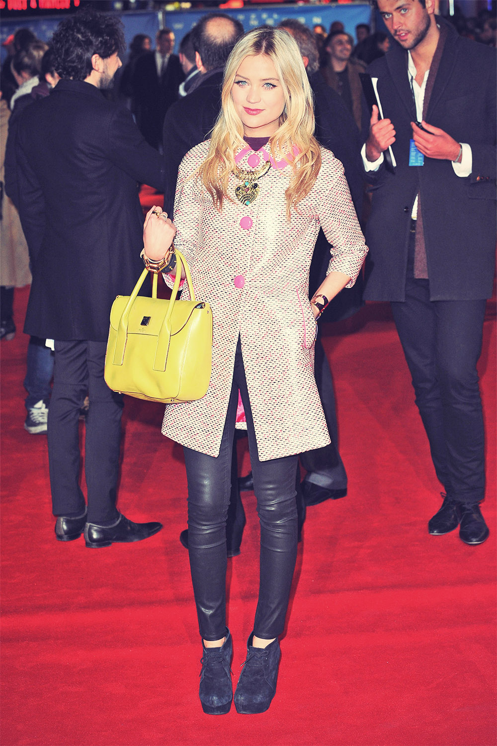 Laura Whitmore at the Flight Premiere