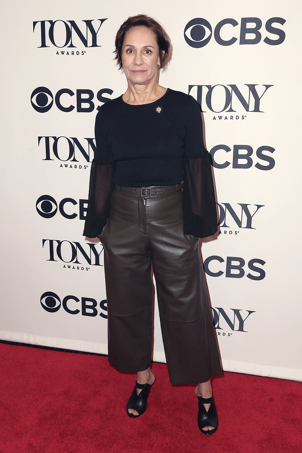 Laurie Metcalf attends Tony Awards Nominees photocall