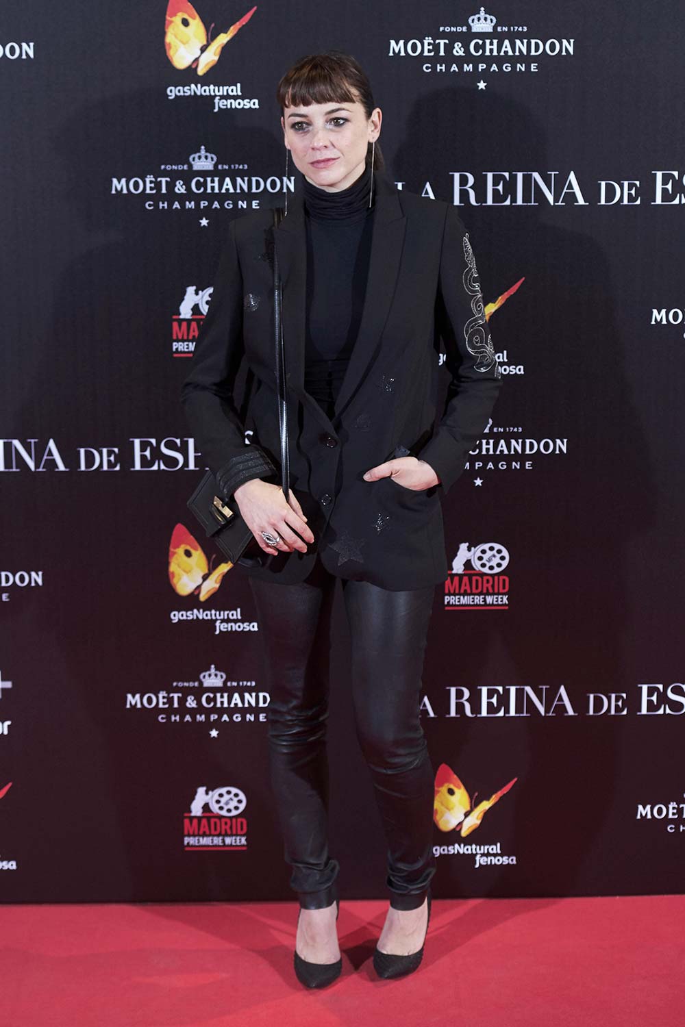 Leonor Watling attends La Reina de Espana premiere