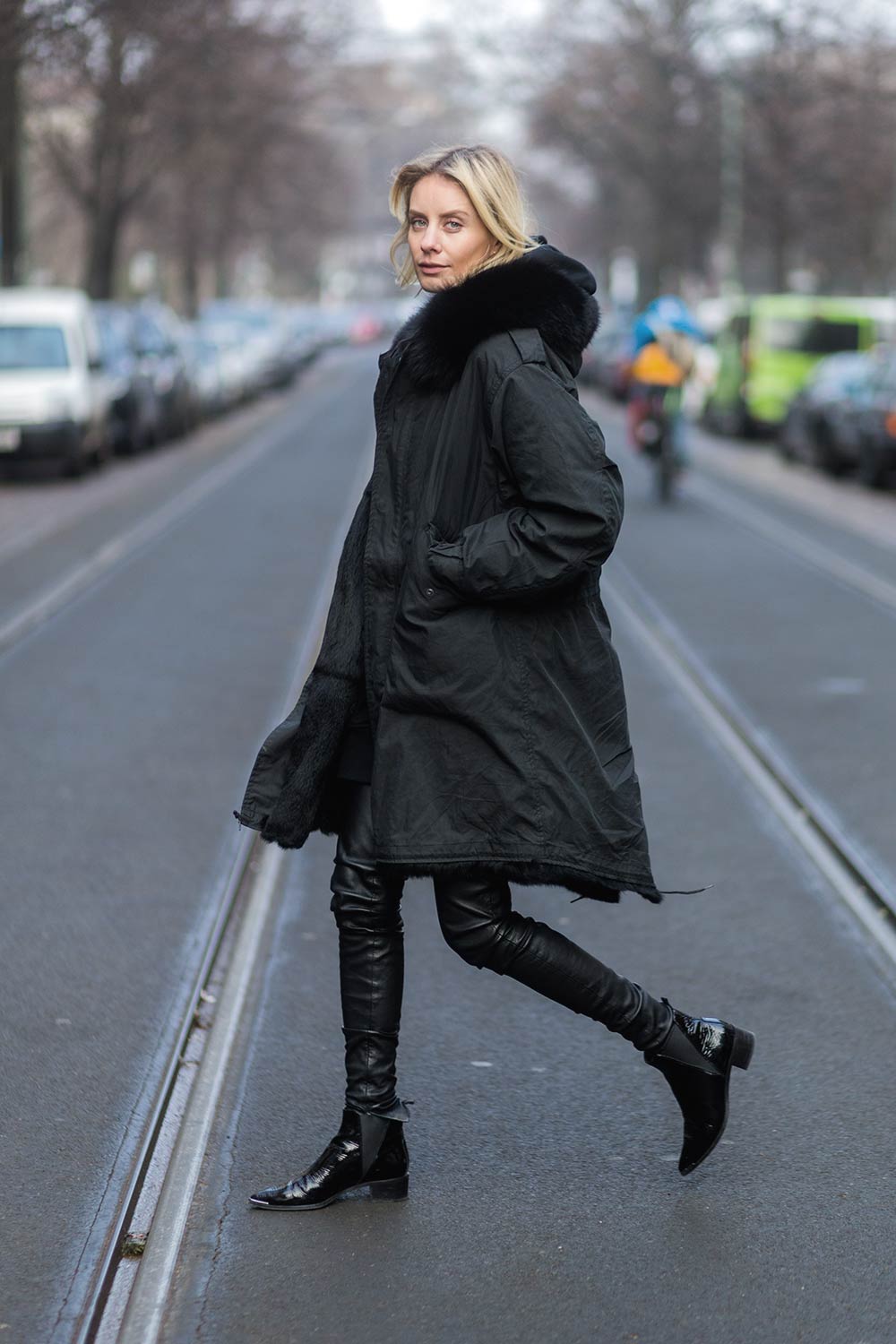 Lisa Hahnbueck street style in Berlin