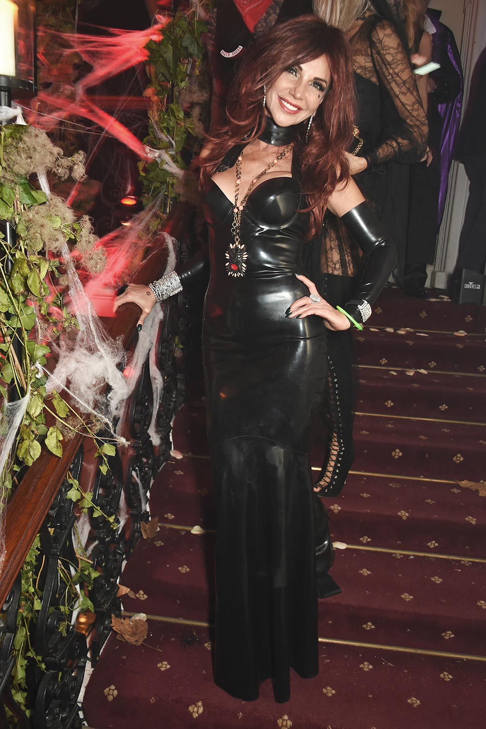 Lisa Tchenguiz attends Halloween at Annabel’s at 46 Berkeley Square