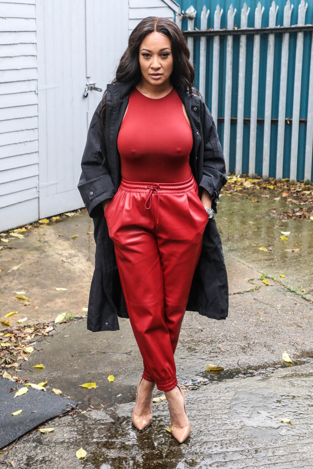 Lisa Maffia at Bow Bunker for filming of the relaunch of Channel U