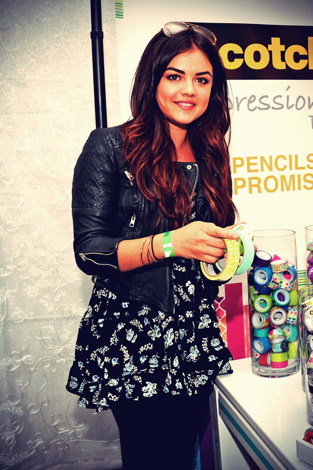Lucy Hale Backstage Creations Celebrity Retreat