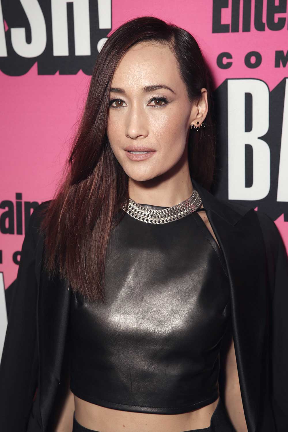 Maggie Q attends Entertainment Weekly’s Comic Con Bash