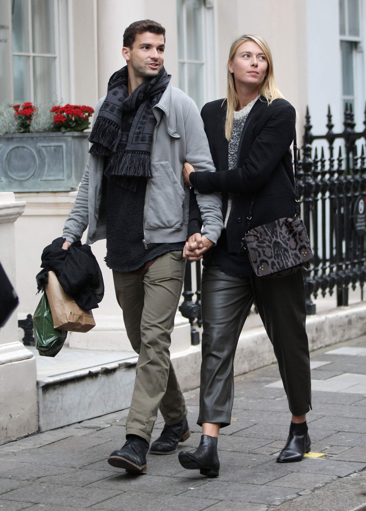 Maria Sharapova shopping at Dover Street Market