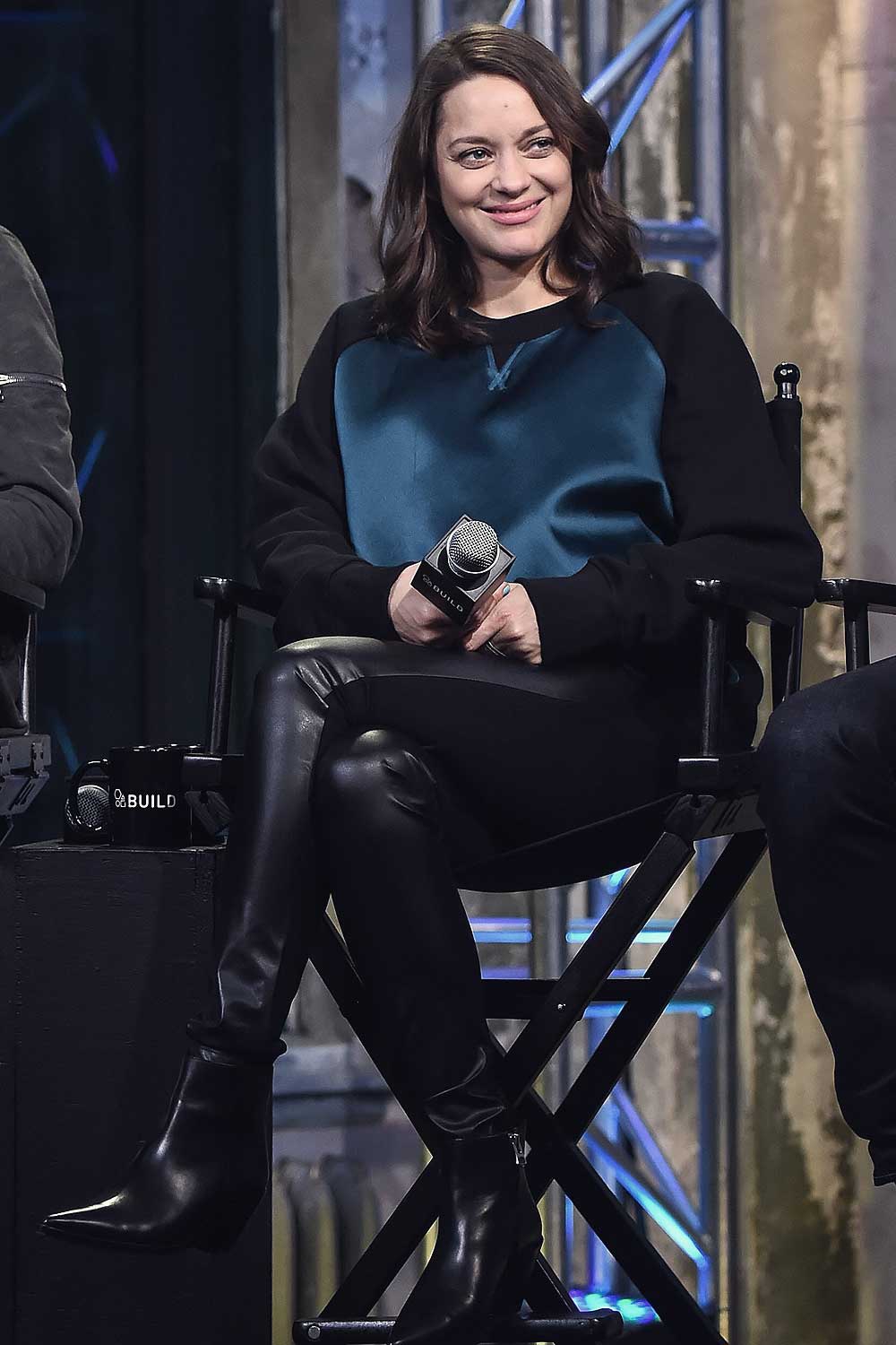 Marion Cotillard attends AOL Build to discuss the movie ‘Assassin’s Creed’