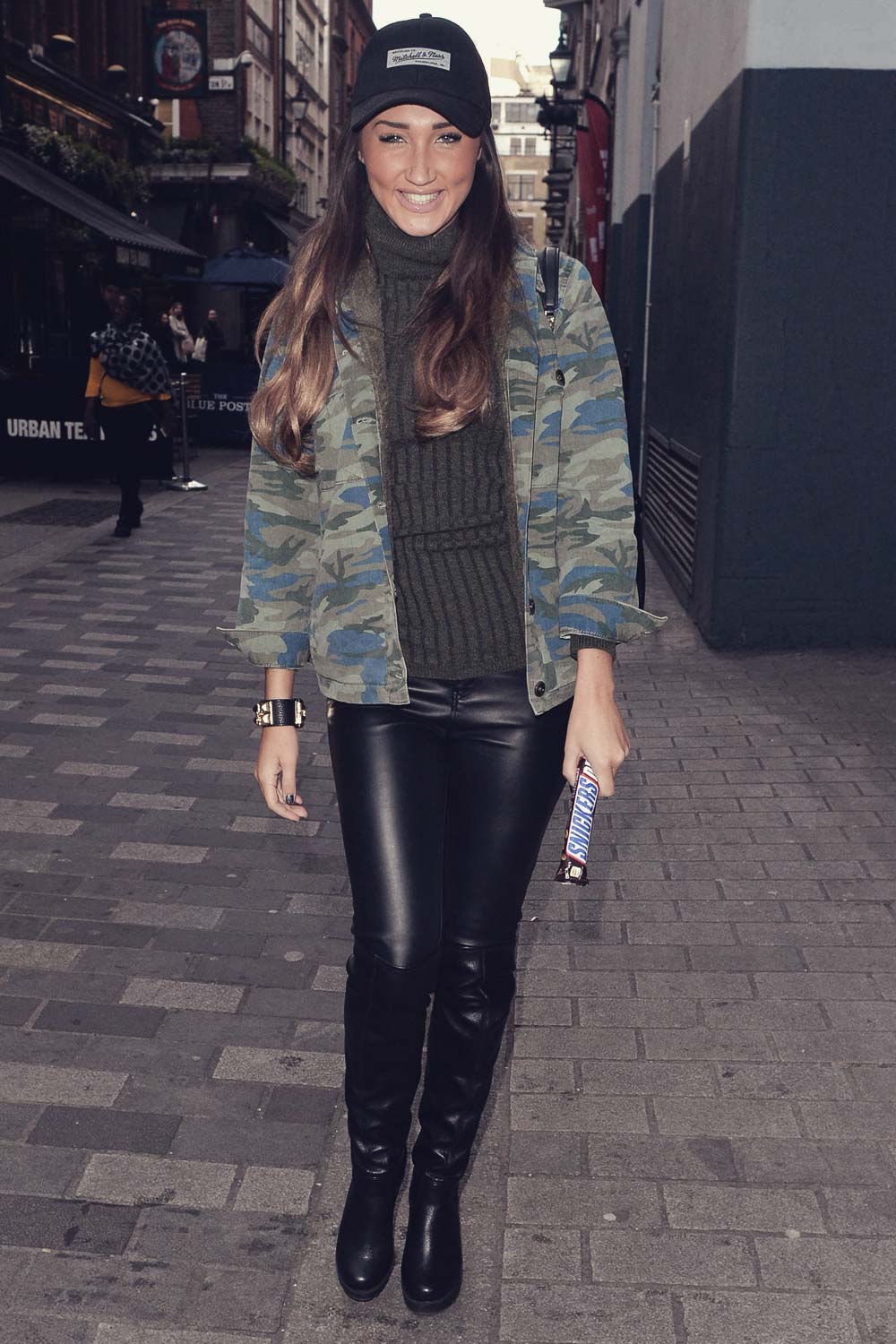 Megan Mckenna out in London