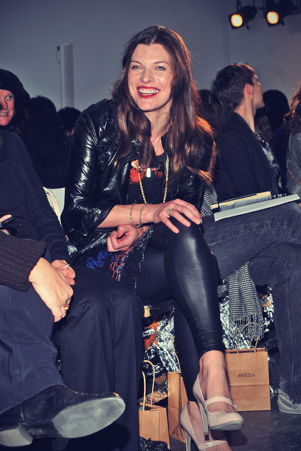 Milla Jovovich attends Rodarte Fall