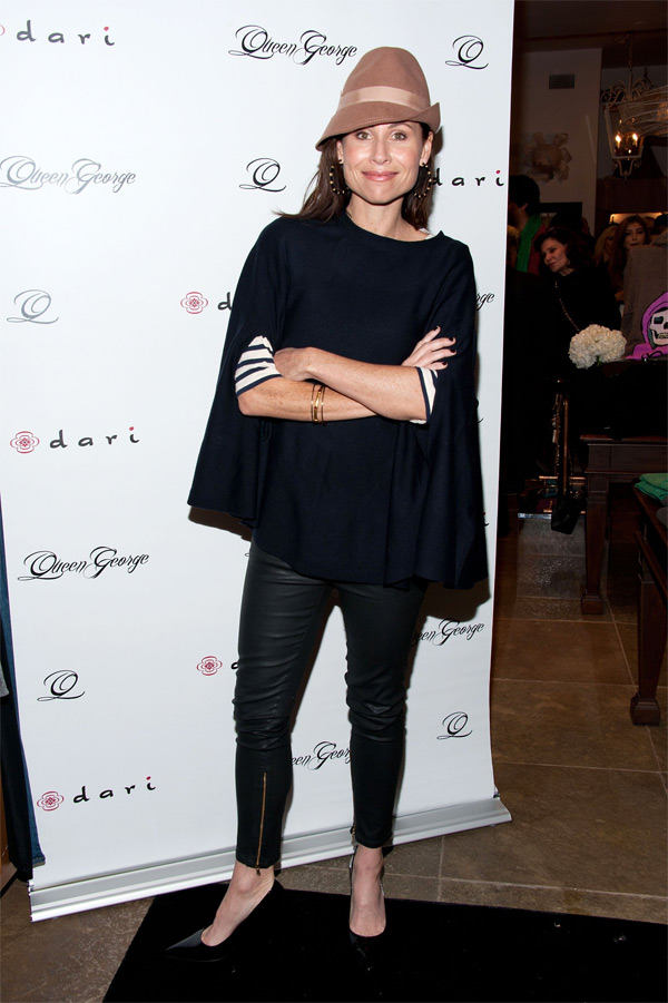 Minnie Driver at Jodi Lyn O’Keefe’s new jewelry collection