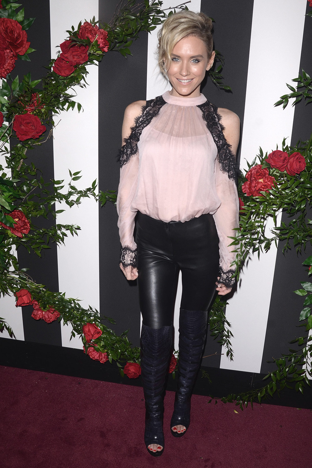 Nicky Whelan attends Land of Distraction launch party