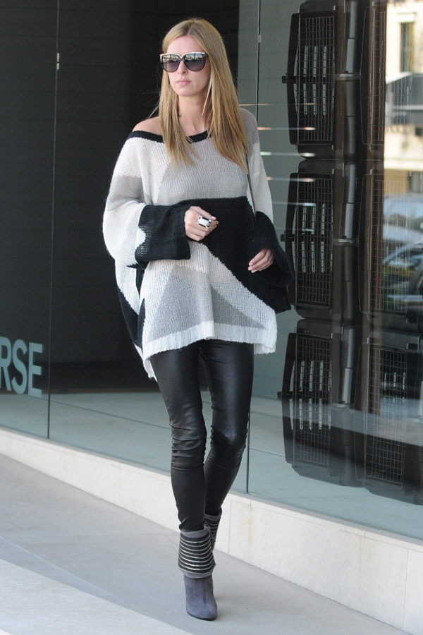 Nicky Hilton shopping in Beverly Hills