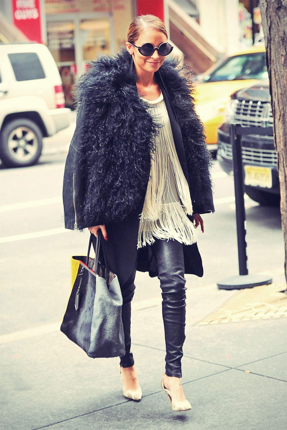 Nicole Richie out in NYC