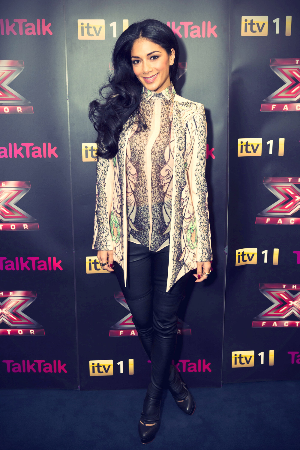 Nicole Scherzinger at The X Factor Finalists and Judges Press Conference