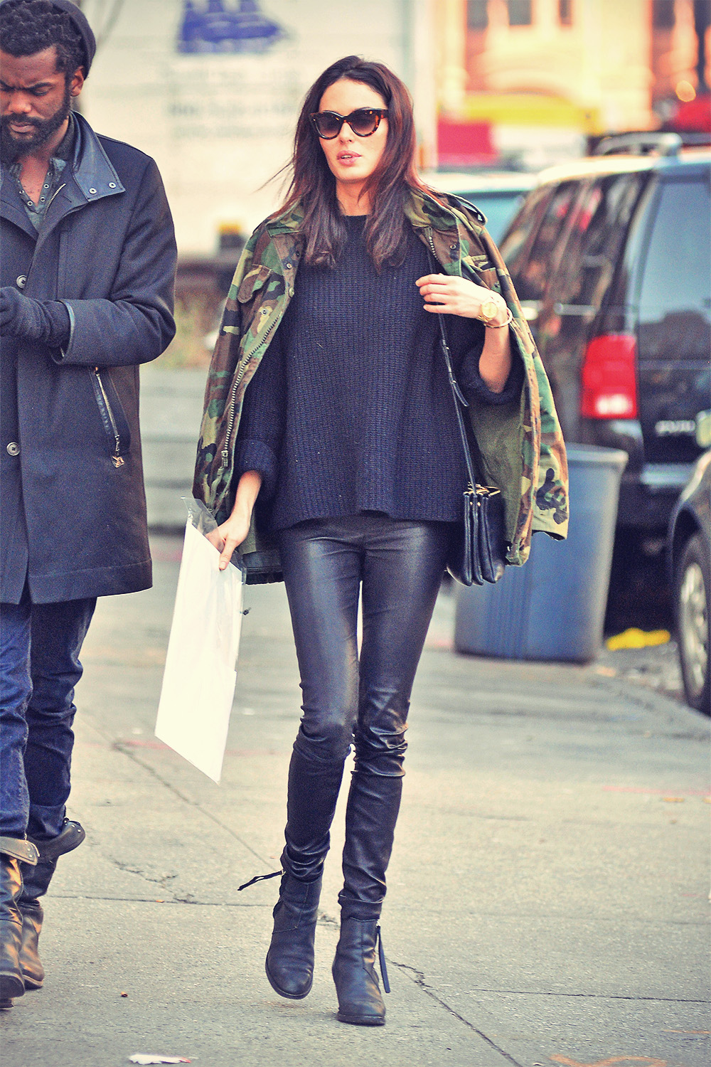 Nicole Trunfio out in Soho in NYC