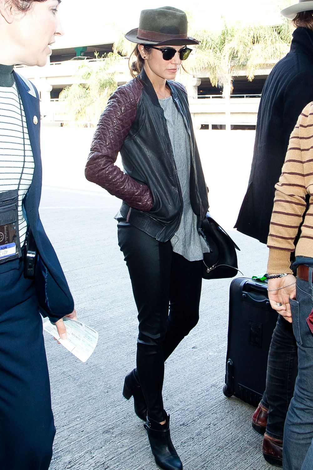 Nikki Reed at LAX Airport