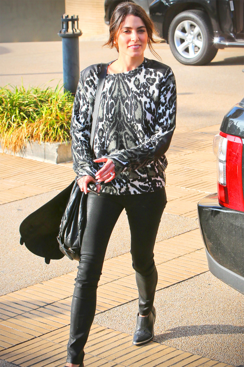 Nikki Reed shopping at Barney’s New York