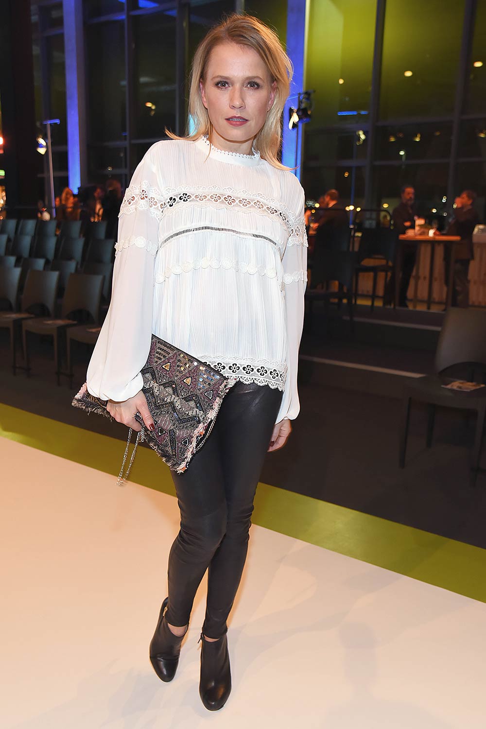 Nova Meierhenrich attends the Tchibo ‘Ready for the Green Carpet’ Fashion Show