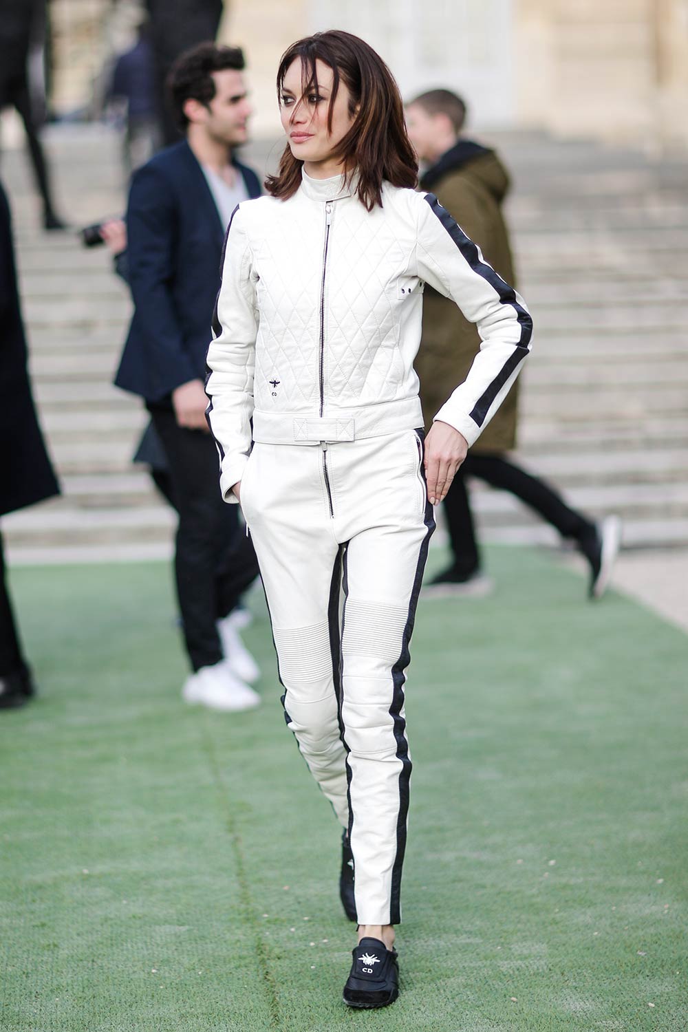 Olga Kurylenko attends the Christian Dior Fashion Show