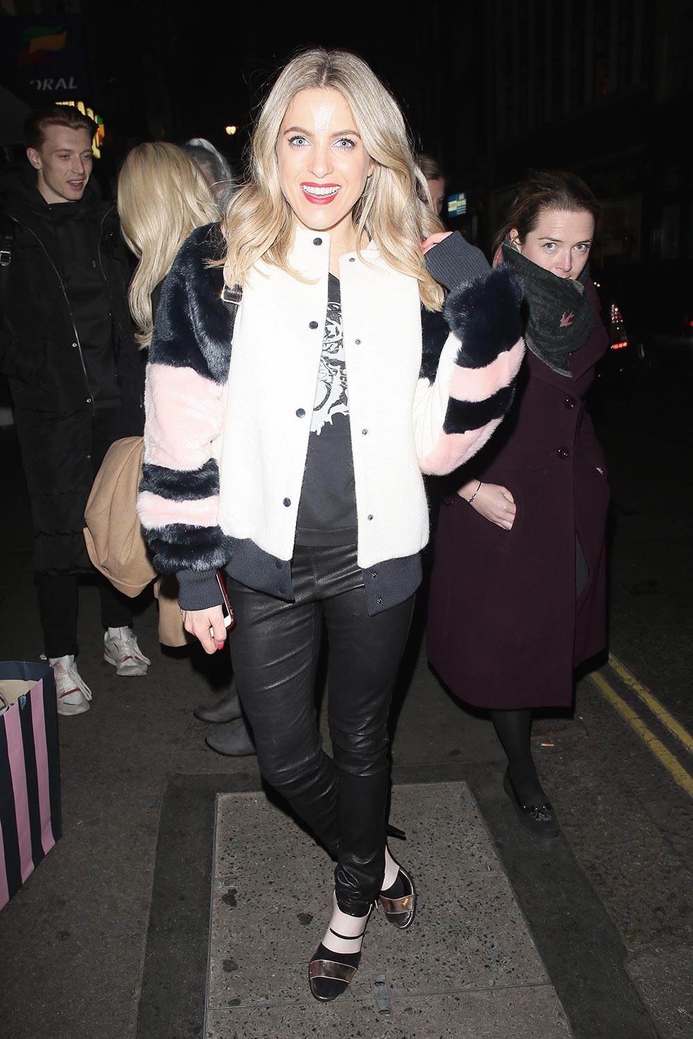 Olivia Cox attends the Shortlist Stylist x New Look Christmas Launch Party