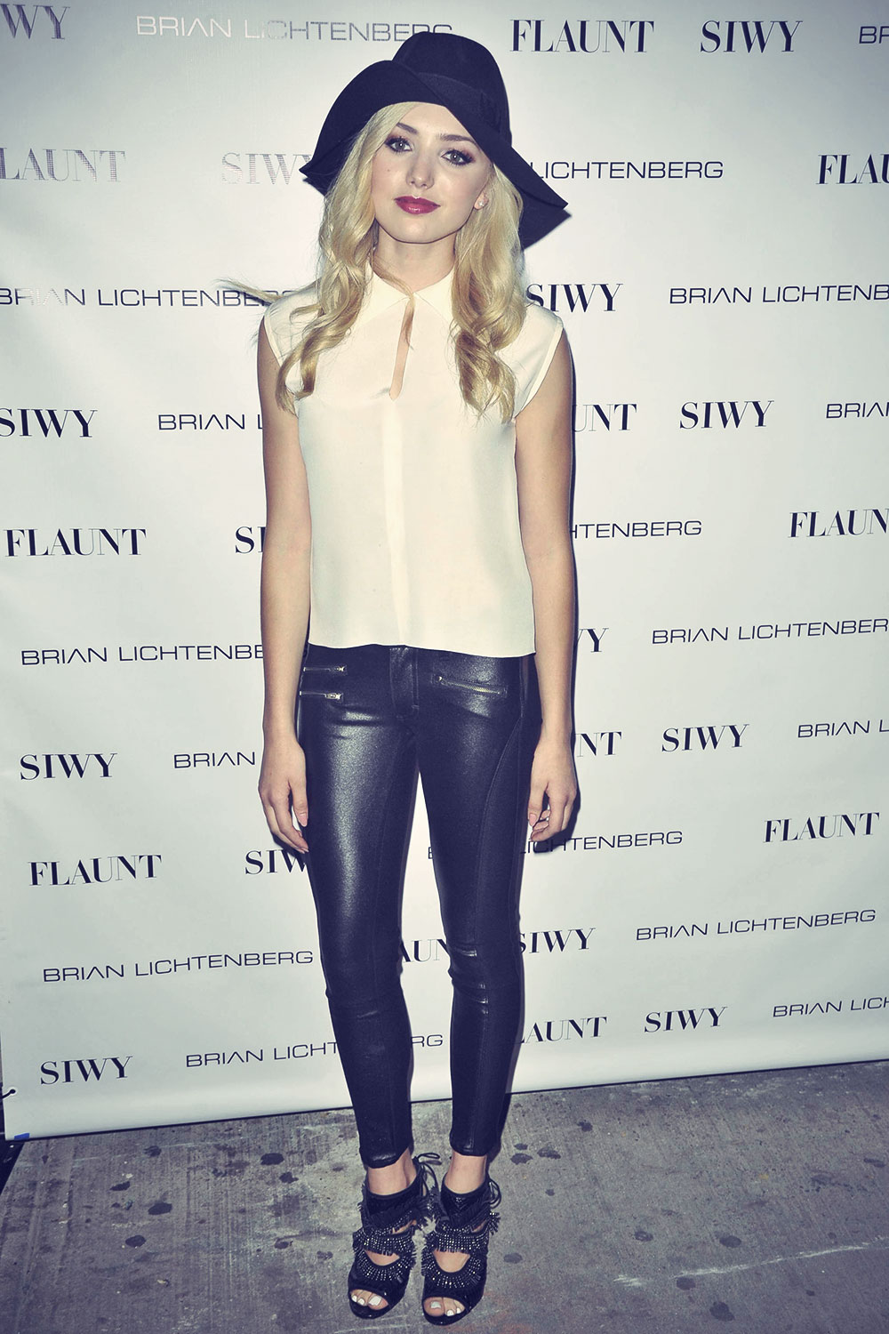 Peyton Roi List attends Flaunt Magazine’s Distress Issue launch party