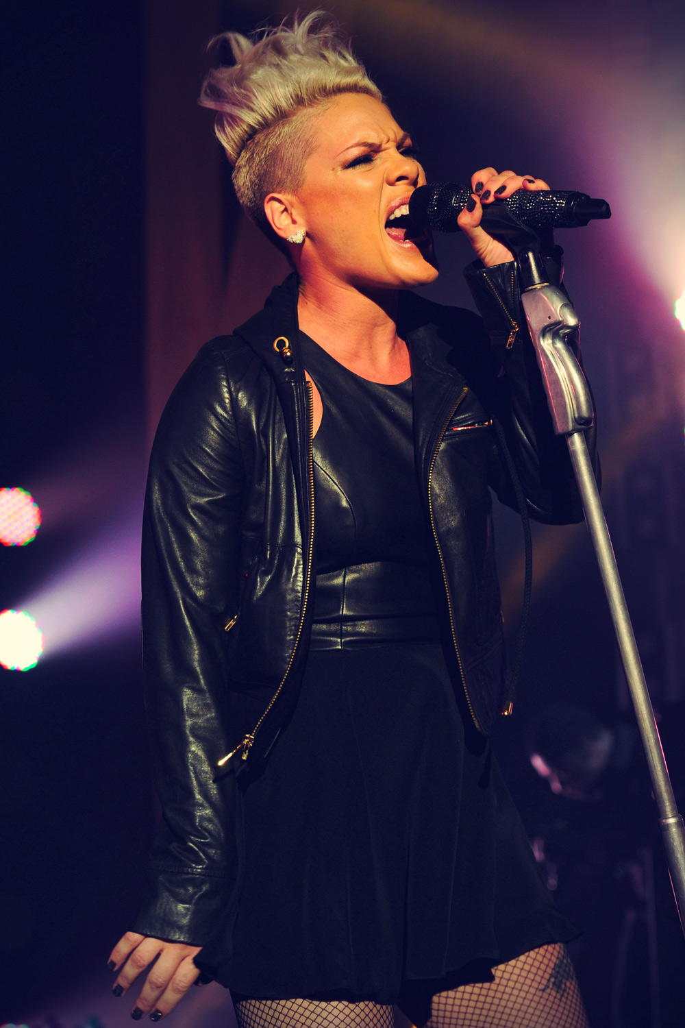 Pink performs At Circus Krone