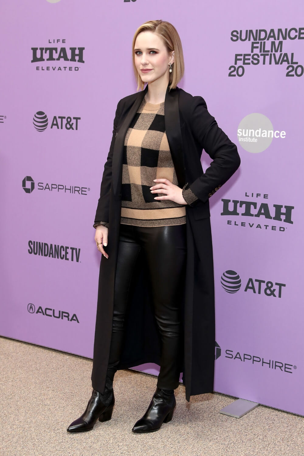 Rachel Brosnahan attends Ironbark premiere