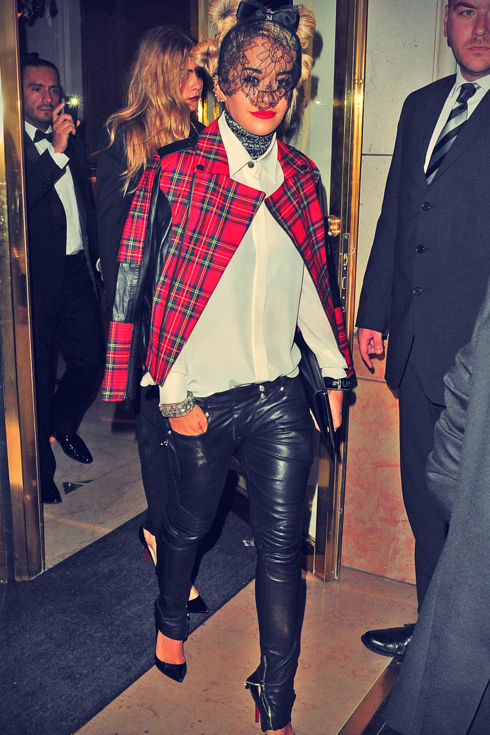 Rita Ora after party of Carine Roitfeld in Paris