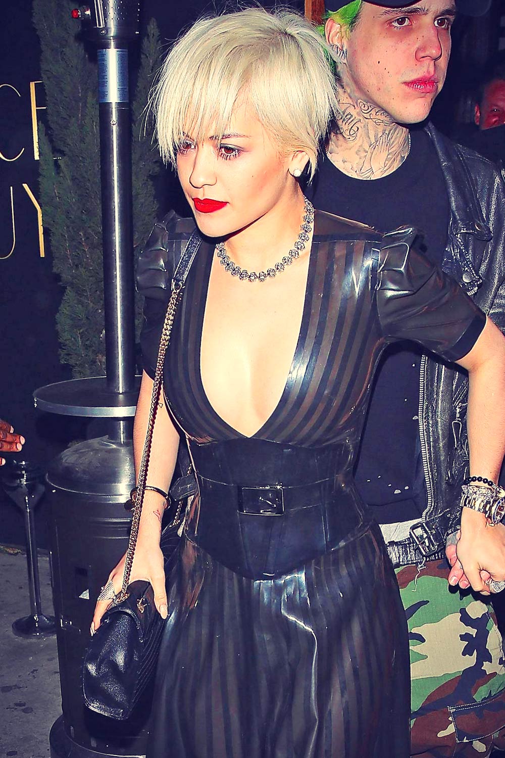 Rita Ora leaving The Nice Guy in Los Angeles