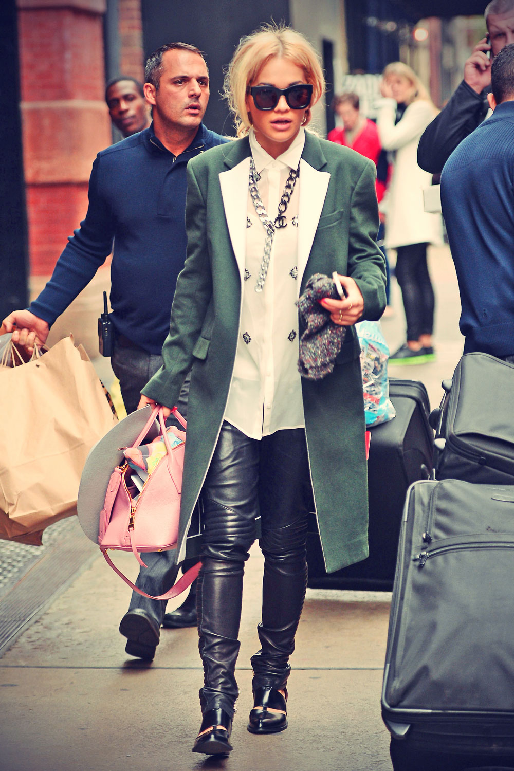 Rita Ora out and and about Soho New York