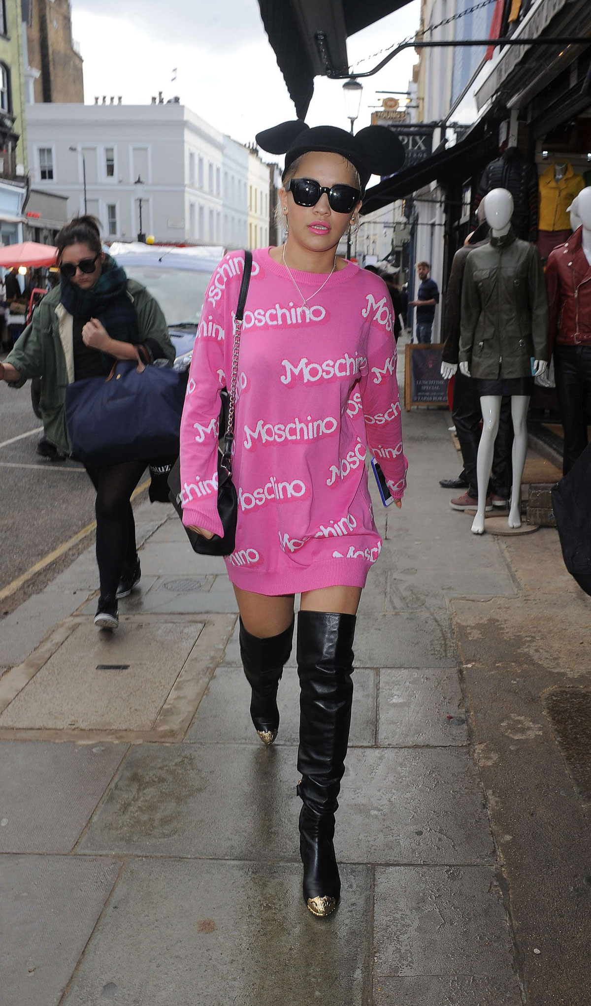 Rita Ora was seen at Electric Cinema in Notting Hill for a business meeting