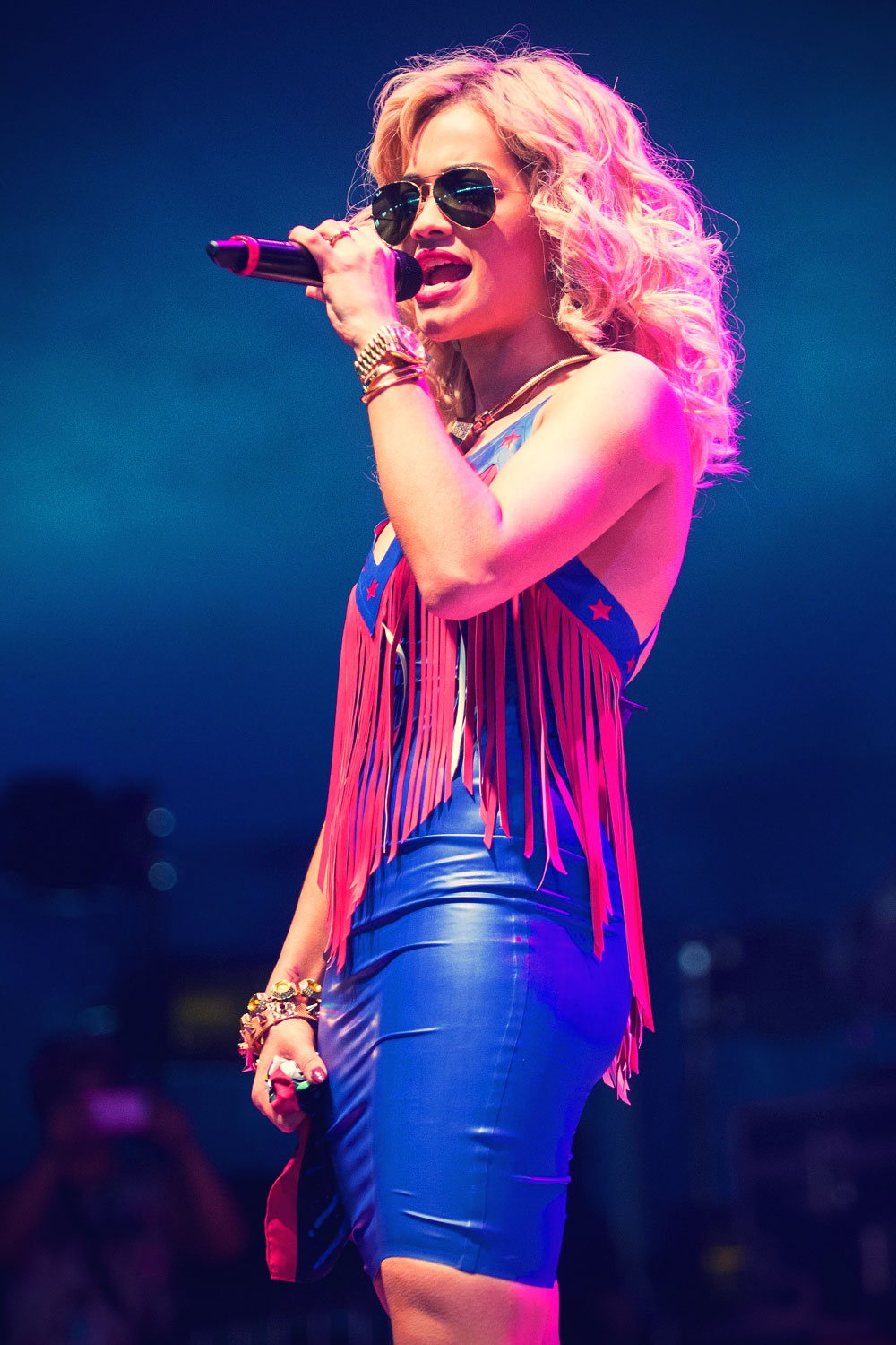 Rita Ora performs at V Festival