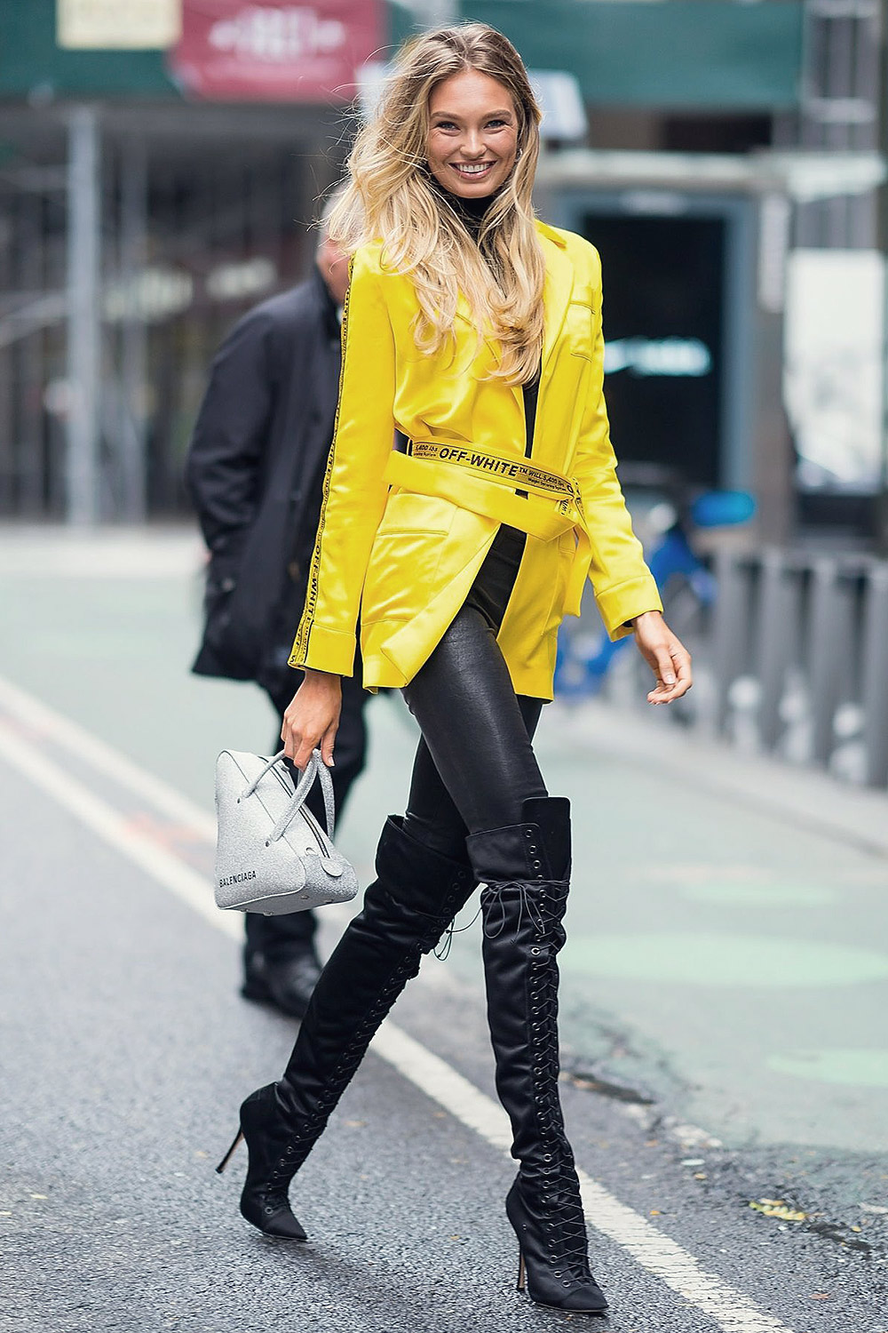 Romee Strijd attends A Fitting For The Victoria’s Secret Fashion Show