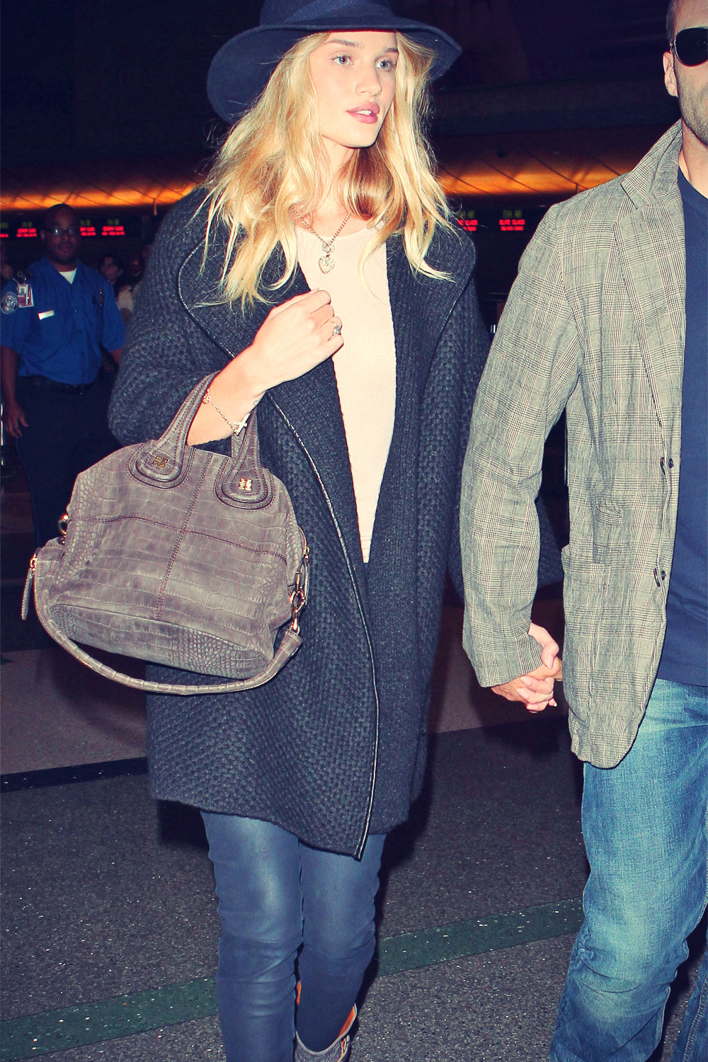 Rosie Huntington-Whitely at LAX