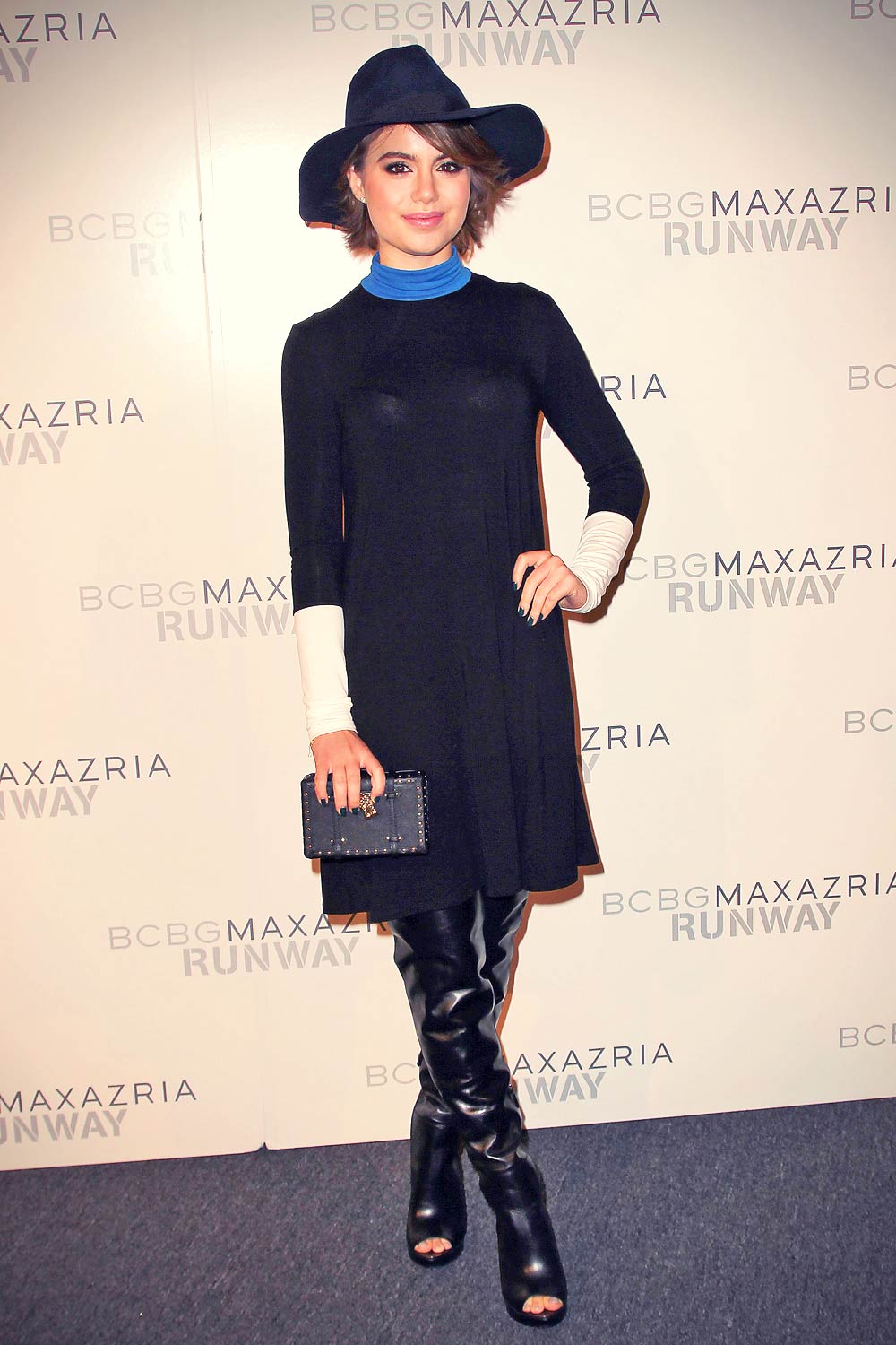 Sami Gayle attends BCBGMAXAZRIA Spring 2016 Runway Show