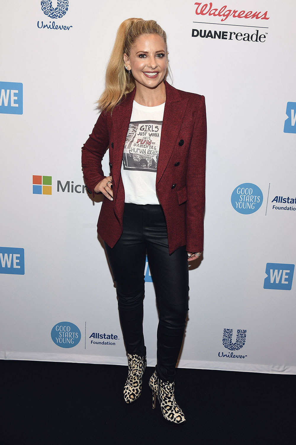 Sarah Michelle Gellar attends WE Day UN 2018