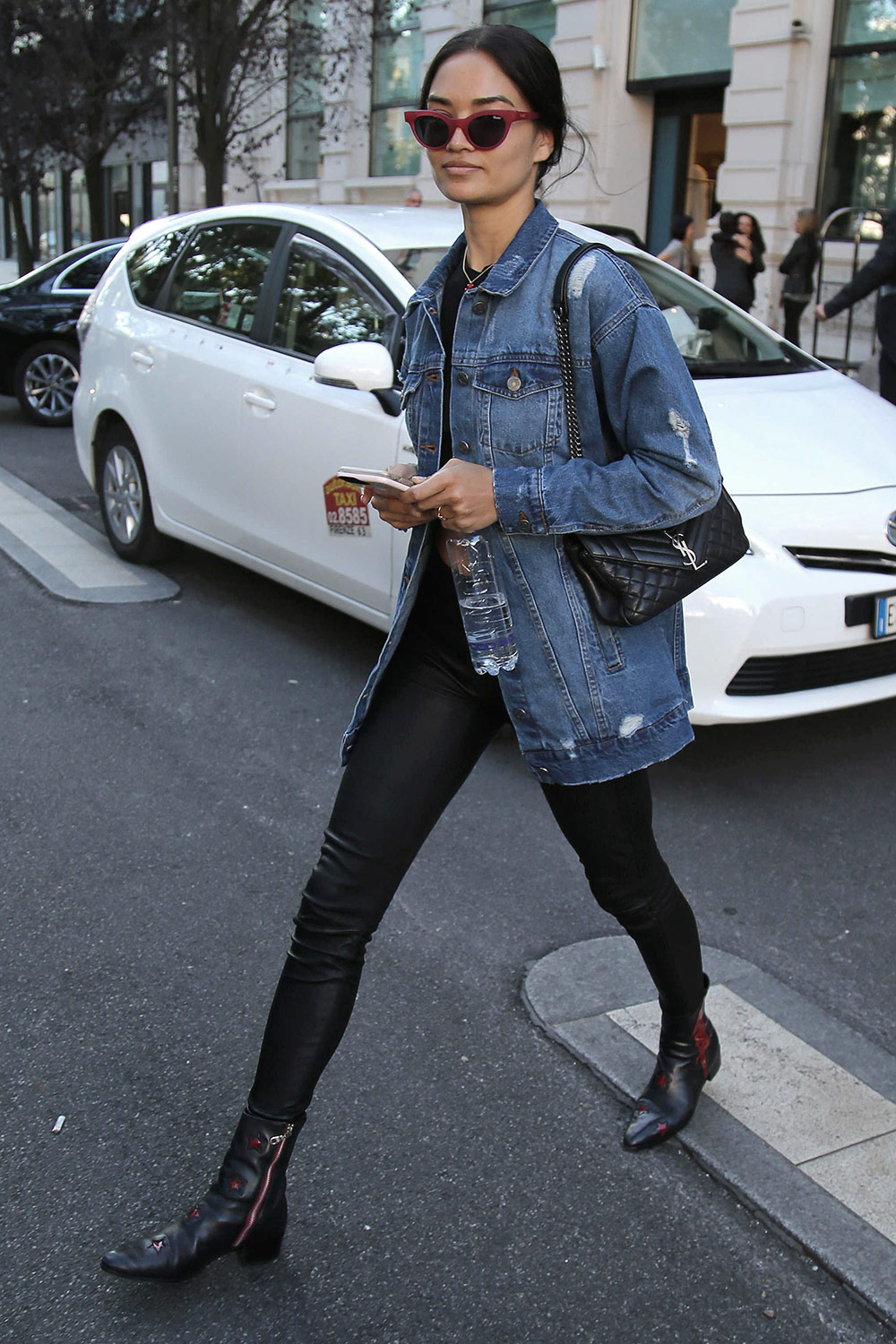 Shanina Shaik out & about in Milan