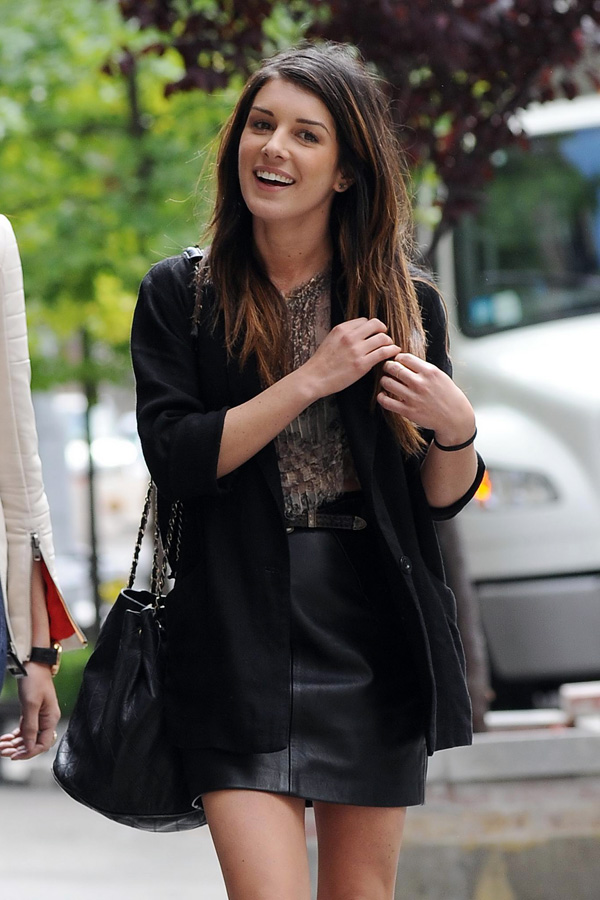 Shenae Grimes out and about