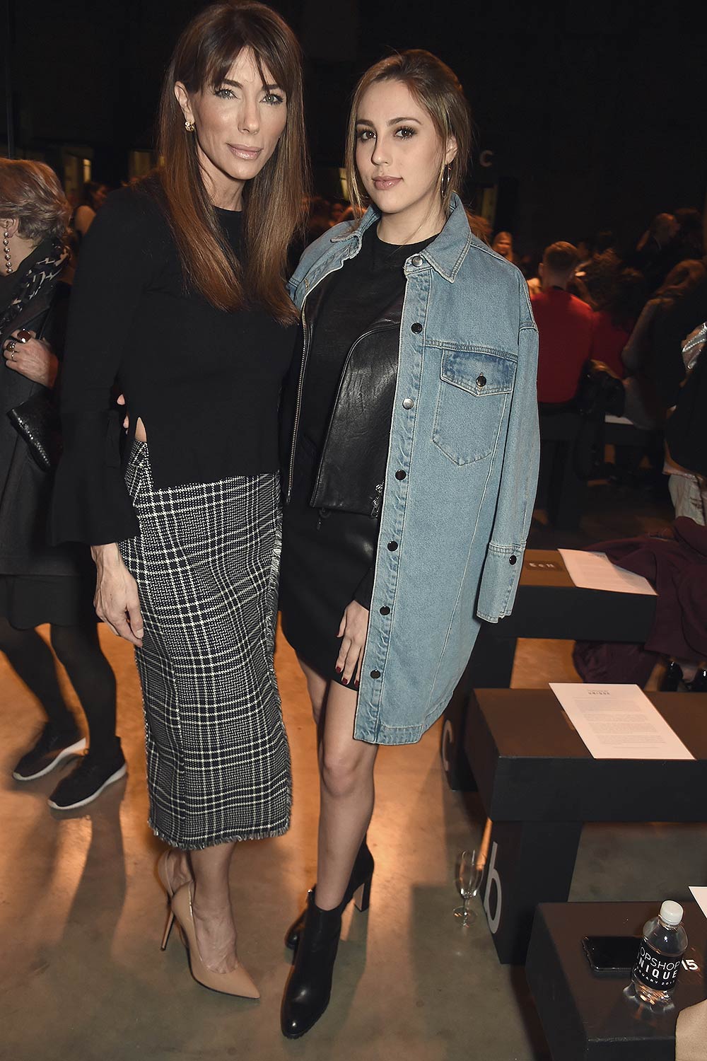 Sophia Stallone attend Topshop’s London Fashion Week show